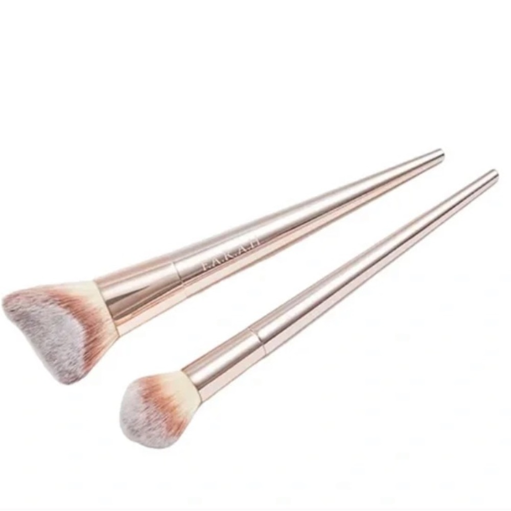 💎 FARAH Be Beautiful Be You 2 Piece Makeup Brush Set New In Package